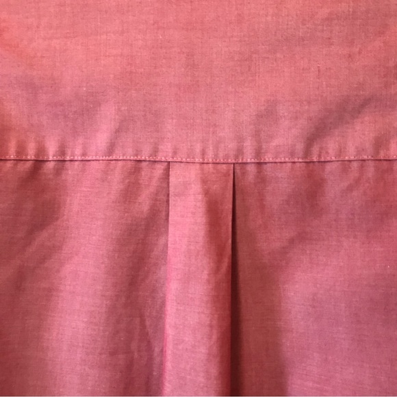 Van Heusen Regular Fit Long Sleeve Dress Shirt with Button Collar Size Small - Picture 9 of 14